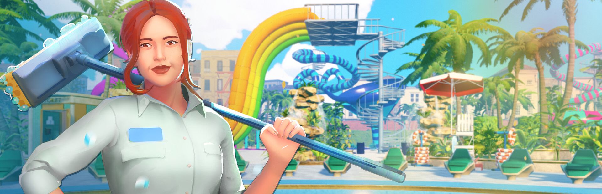 Waterpark Simulator Gameplay